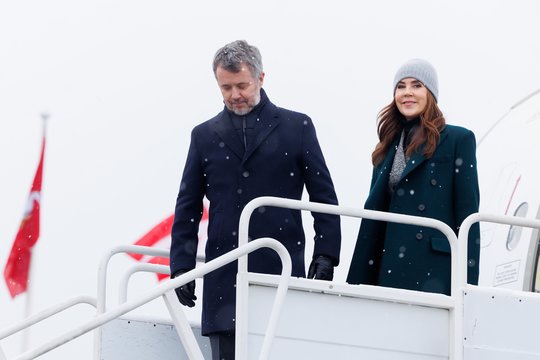 Į Lietuvą atvyko Danijos karališkoji pora