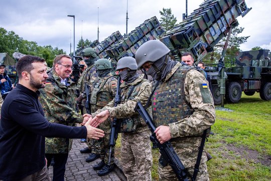 Atskleidė, kiek balistinių rusų raketų perėmė viena „Patriot“ sistema