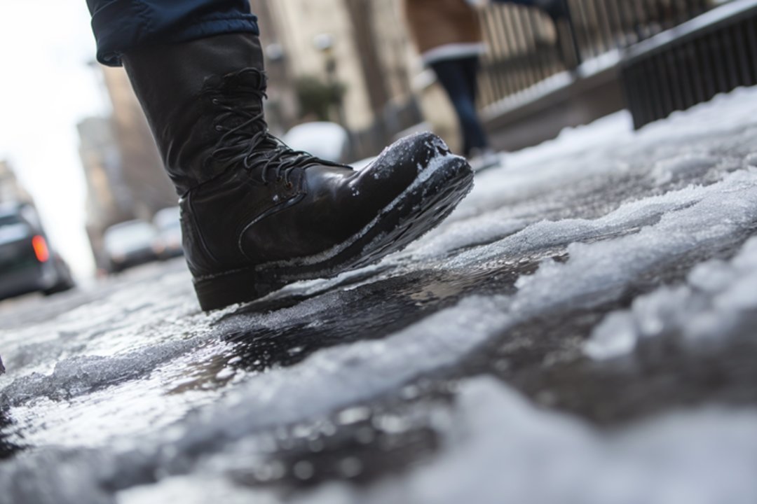 Slidus padas? Trys pigūs būdai, padėsiantys saugiau vaikščioti per ledą