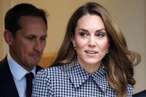 Be princo Williamo pasirodžiusi Catherine Middleton nustebino neįprasta šukuosena