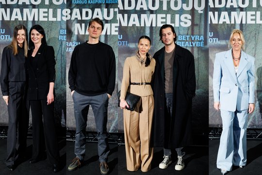 K. Kaupinio filmo premjeroje – būrys žinomų veidų: A. Meschino atlydėjo ypatingas asmuo