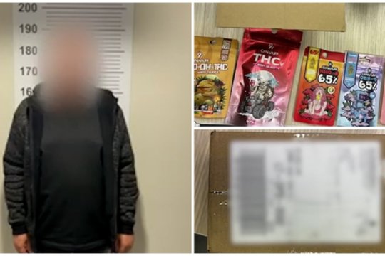 Siunta atnešė rimtų nemalonumų: klaipėdietis įkliuvo su įtariama narkotinėmis medžiagomis