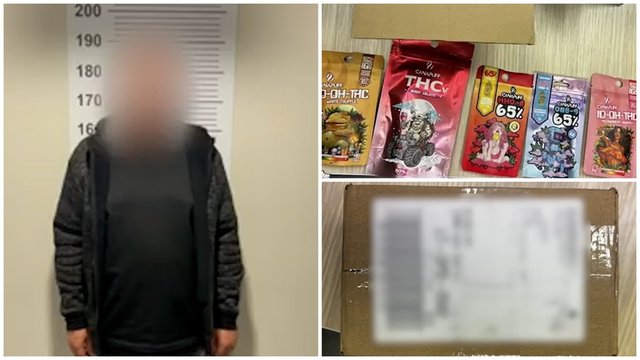 Siunta atnešė rimtų nemalonumų: klaipėdietis įkliuvo su įtariama narkotinėmis medžiagomis