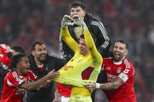 „Benfica“ herojus įvartį dedikavo Ukrainai: „Už tuos, kurie žino kaip kovoti iki galo“