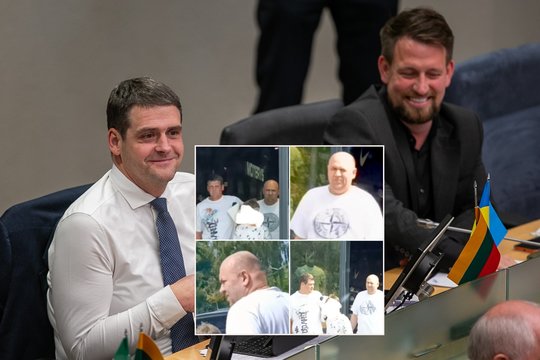 Paplitusios nuotraukos užminė mįslę: kas sieja R. Žemaitaitį, R. Puchovičių ir Šūdmaišį?