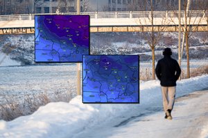 Į šalį grįžtant stingdančiam speigui – sinoptikės žinia: kurią dieną ir naktį spirgins kaip reikiant