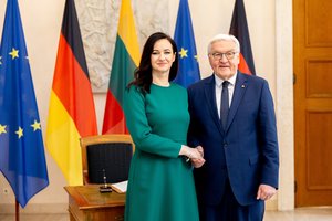 I. Ruginienė Berlyne susitiko su Vokietijos prezidentu