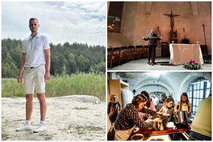 Matematikos mokytojas Andrius nuėjo į bažnyčią ieškoti atsakymų: pirmoji patirtis sutrikdė ir išgąsdino