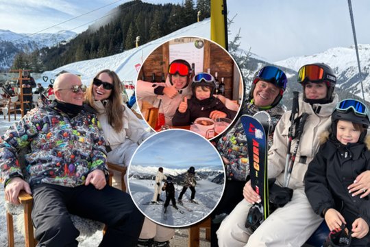 Justina ir Ramūnas Rudokai užkariavo Alpes: vyrą ir sūnų teko tramdyti dėl atsargumo