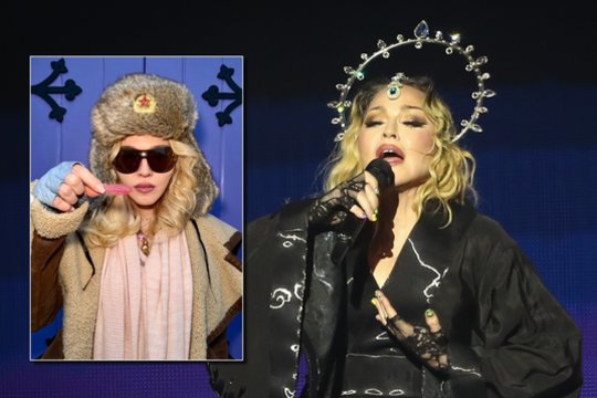 Madonna sukėlė ažiotažą: pasirodė su kepure, ant kurios – sovietinė simbolika