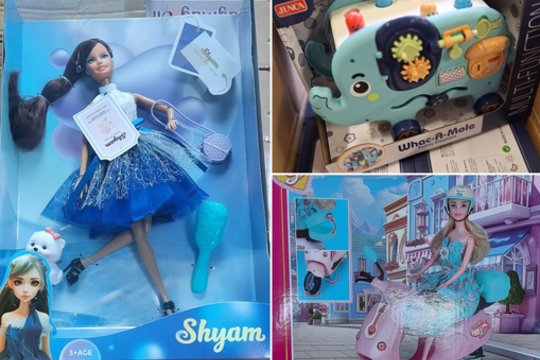 Iš Kinijos – į Lietuvos parduotuves: muitininkai užkardė padirbtų žaislų patekimą į rinką