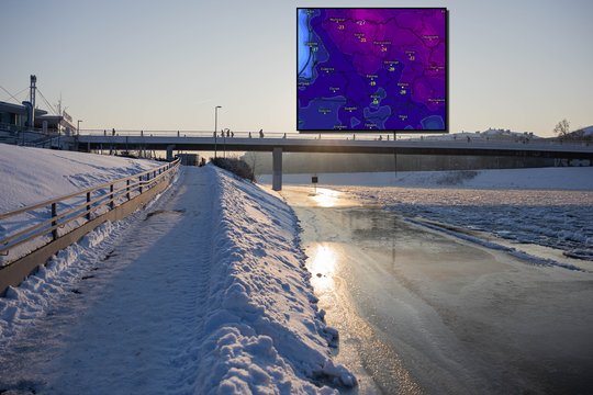 „Dar didesnis šaltis mus pasieks“: žinoma sinoptikė įspėjo dėl speigo ir pranešė, kada jis pasitrauks