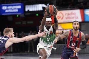 S. Francisco rekordo neužteko: „Žalgiris“ skaudžiai krito Vitorijoje