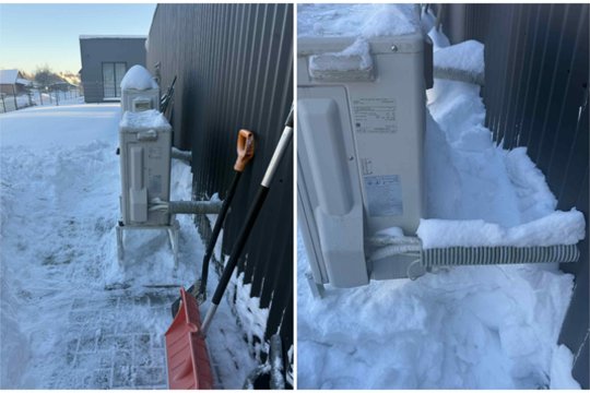 Staigi pagalba per šalčius: yra tik vienas būdas saugiai pašalinti ledą nuo šilumos siurblio – visi kiti pavojingi