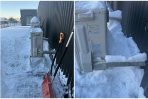 Staigi pagalba per šalčius: yra tik vienas būdas saugiai pašalinti ledą nuo šilumos siurblio – visi kiti pavojingi