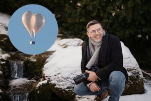 Gamtininkas M. Čepulis kontrabandinius balionus nufilmavo Šventojoje: „Praskrido link Švedijos“