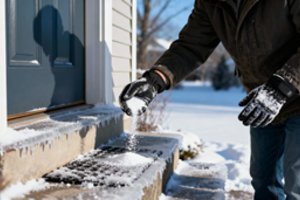 Pamirškite druską – šis sodininkų triukas ištirpdo ledą per kelias minutes