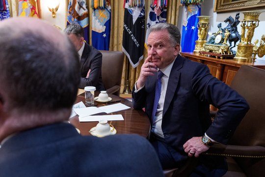 Po derybų Floridoje – S. Witkoffo pagyros Kremliui