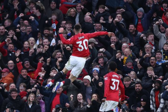 „Manchester United“ iškovojo Holivudinę pergalę