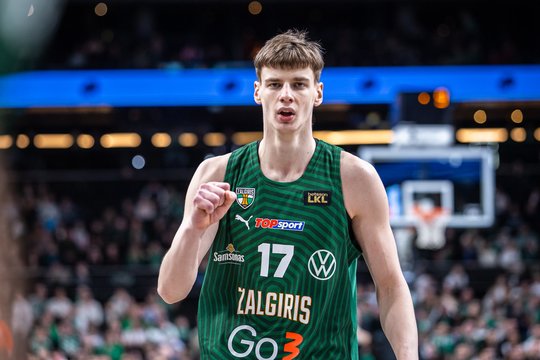 „Žalgirio“ pergalė pažymėta M. Rubštavičiaus trauma