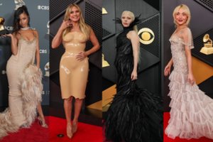 Los Andželą sudrebino „Grammy“ puota: ant raudono kilimo – išsipusčiusi Holivudo grietinėlė