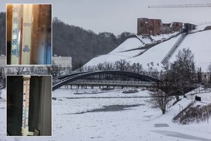 Lietuviai dalinasi, kokį didelį šaltį fiksavo pirmadienio rytą: ką svarbu suprasti