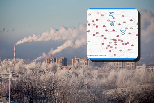 Šalčiau Lietuvoje buvo prieš 30 metų: šalį sukausčius speigui – 3 šalčiausi miestai