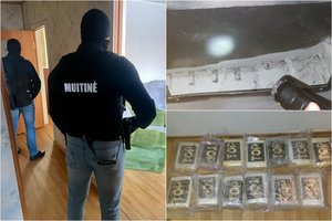 Sėkminga muitininkų operacija Marijampolėje: sulaikyta 23 kg kokaino ir trys Lietuvos bei Rusijos piliečiai