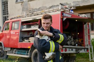 Po tragiško gaisro Kupiškio r. – tarnybų žinia, kaip išgelbėti augintinius