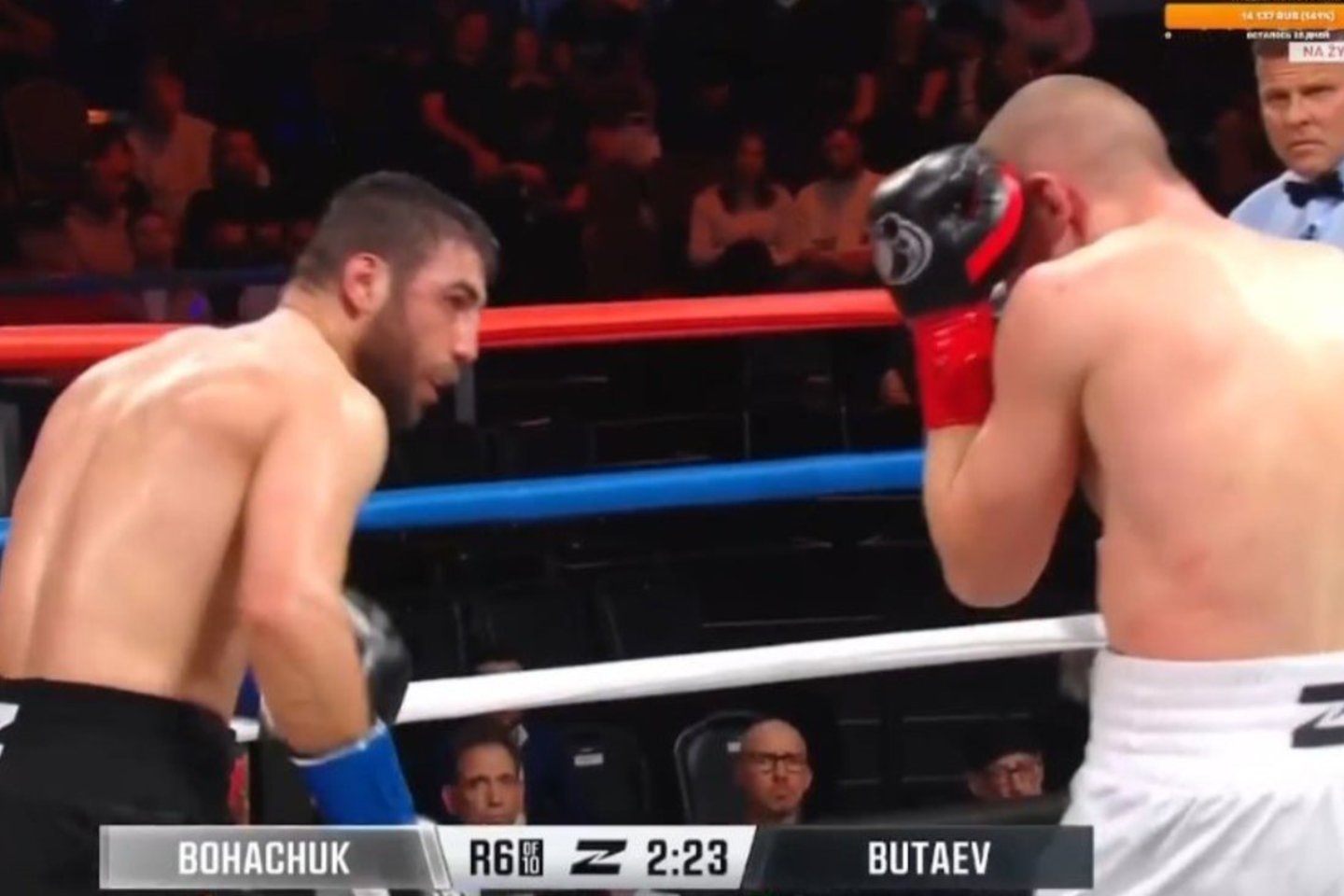 Serhijus Bogačiukas ant šortų turėjo „Z“ raidę<br> stop kadras