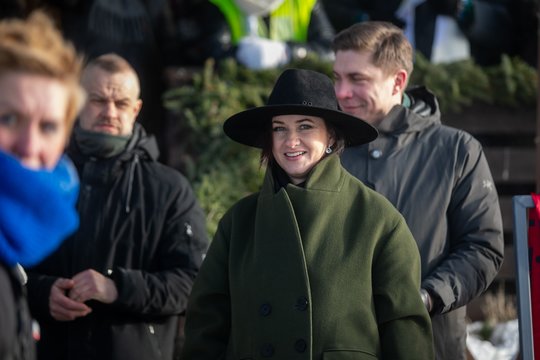 Sartuose ir vėl akys krypo į Ingos Ruginienės įvaizdį: viena detalė sukėlė diskusijas