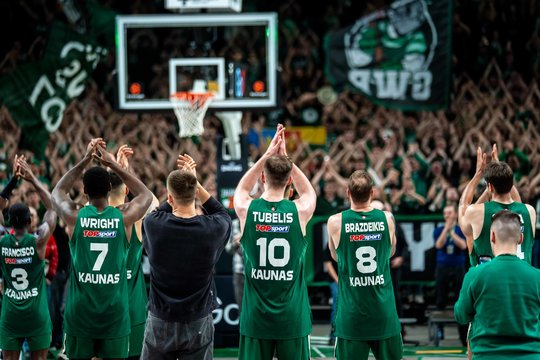 LKL lankomumo lentelėse „Žalgiris“ – ir lyderis, ir tarp autsaiderių