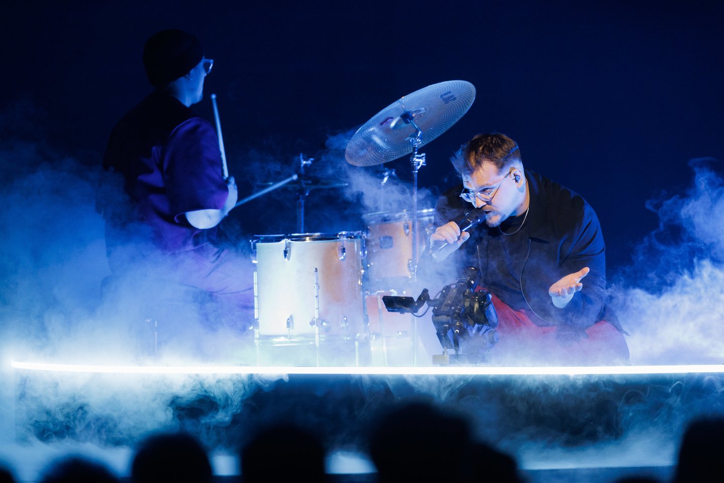 Nacionalinės „Eurovizijos“ atrankos filmavime –  ir garsūs vardai.<br> V. Skaraičio nuotr.