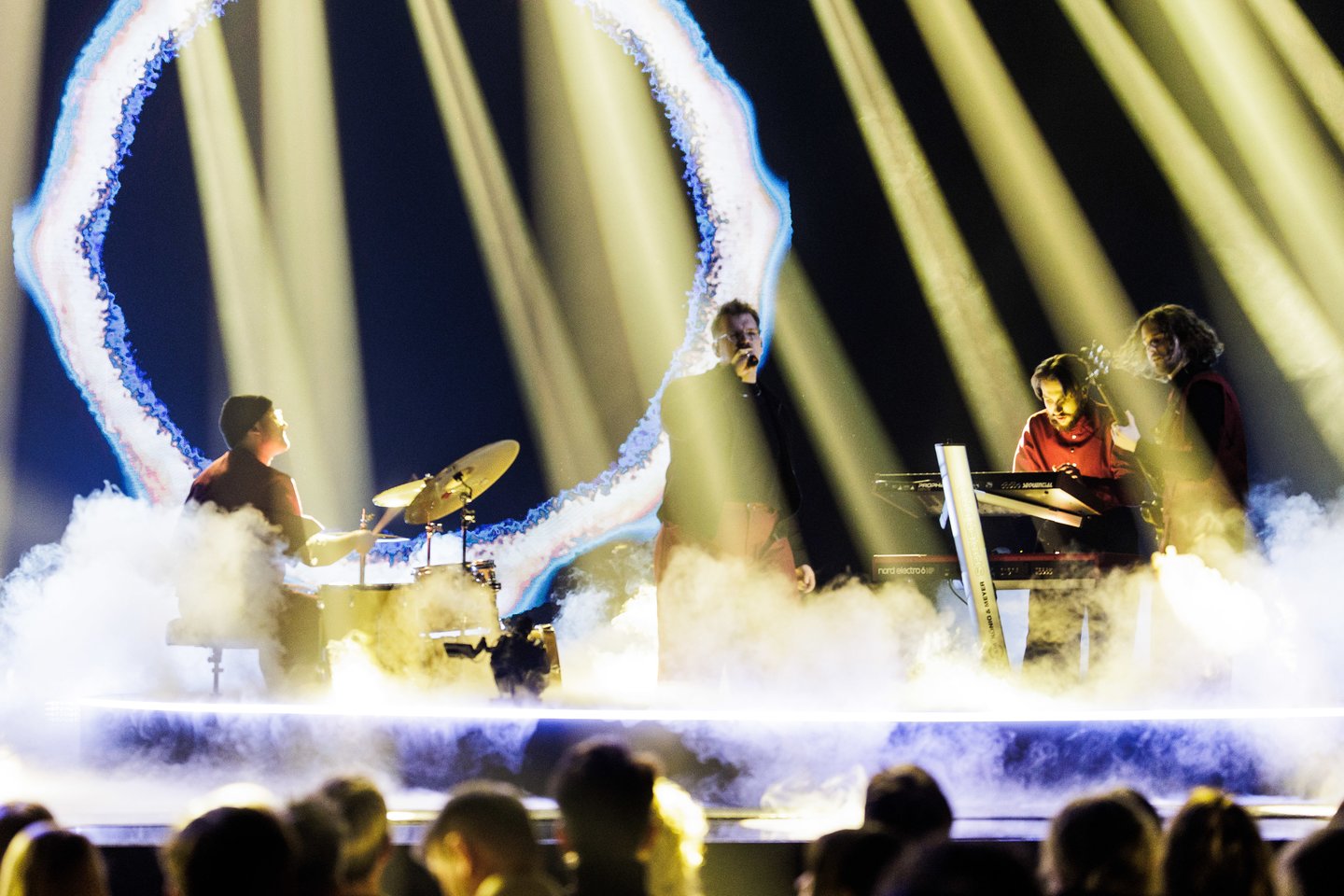 Nacionalinės „Eurovizijos“ atrankos filmavime –  ir garsūs vardai.<br> V. Skaraičio nuotr.