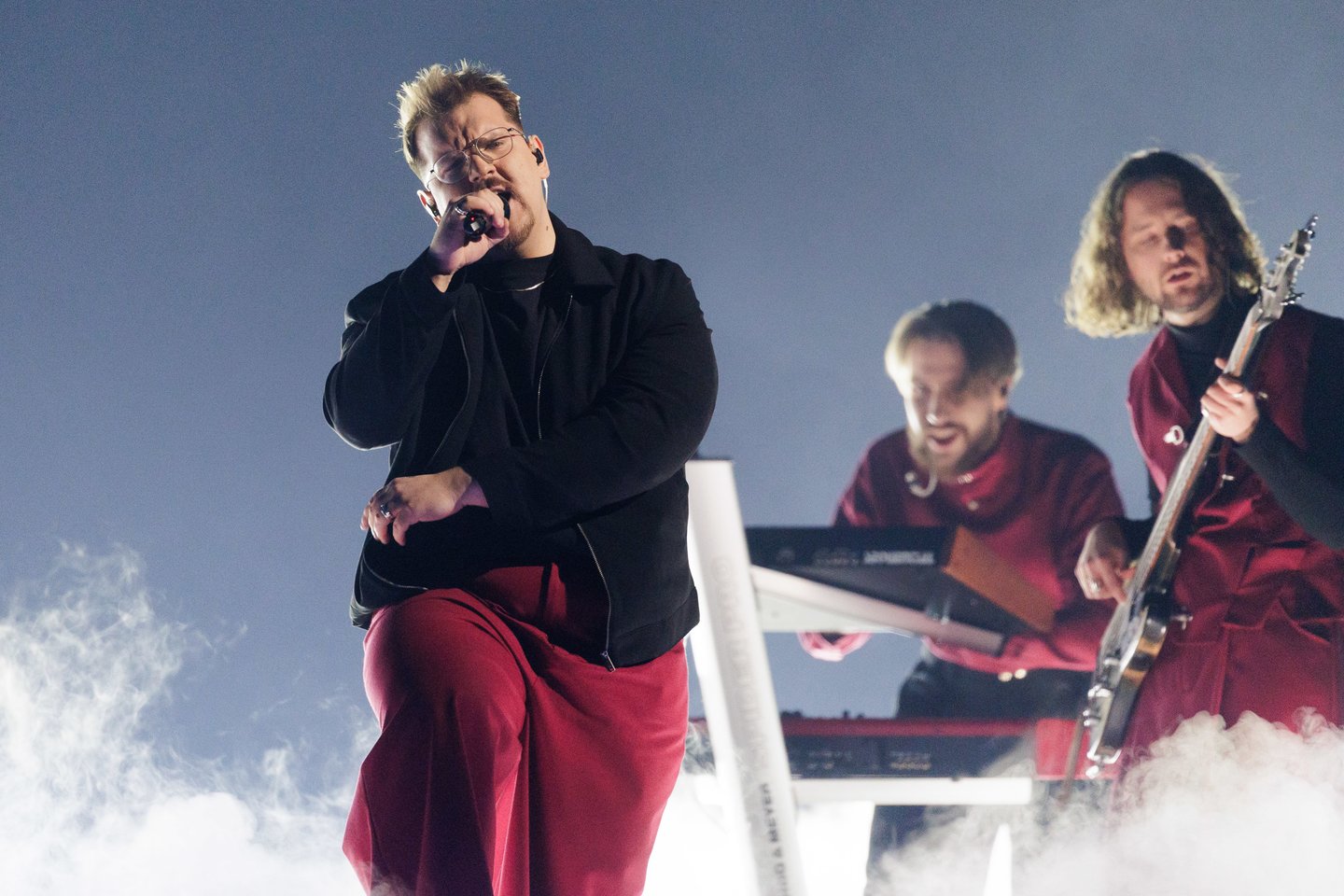 Nacionalinės „Eurovizijos“ atrankos filmavime –  ir garsūs vardai.<br> V. Skaraičio nuotr.