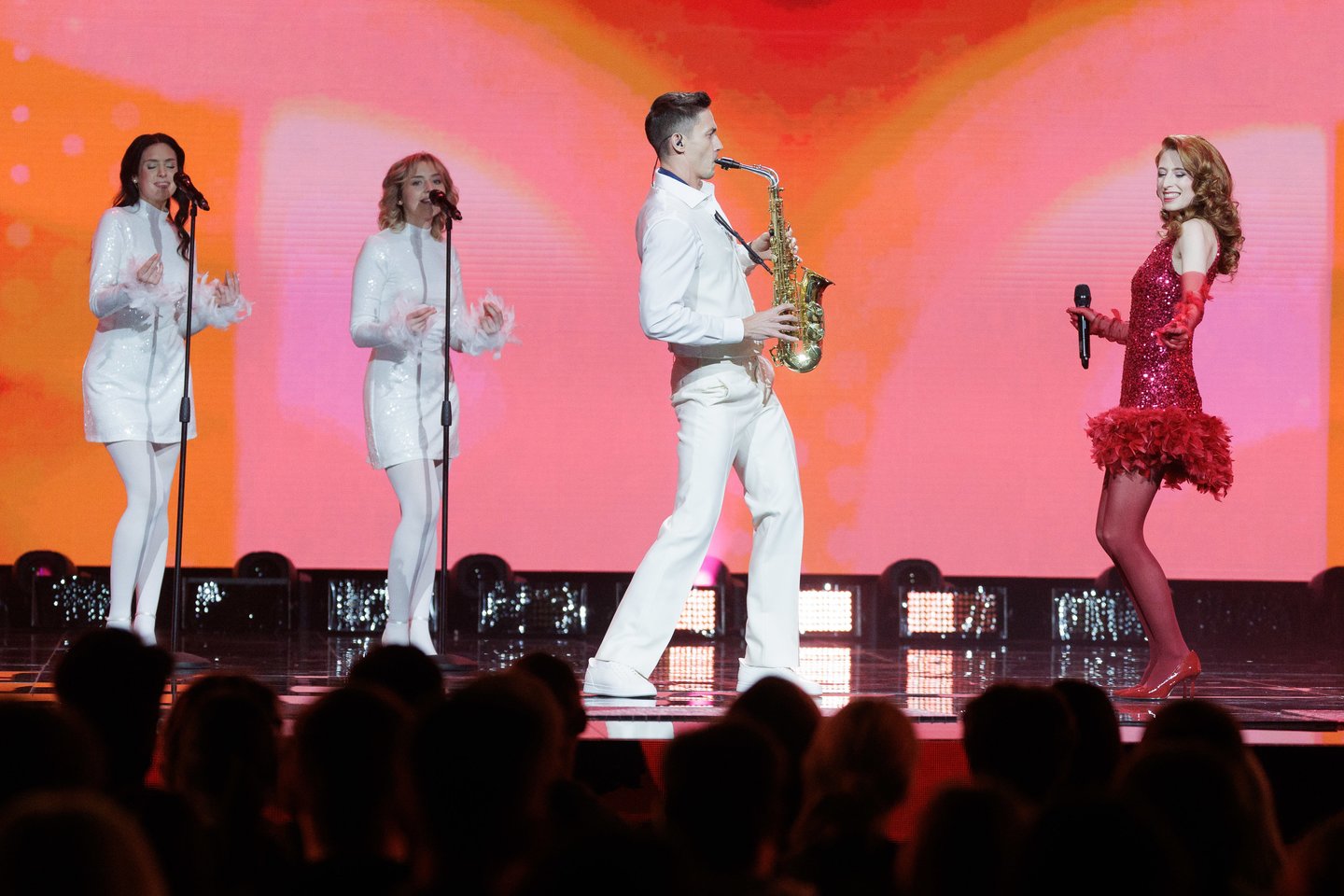 Nacionalinės „Eurovizijos“ atrankos filmavime –  ir garsūs vardai.<br> V. Skaraičio nuotr.