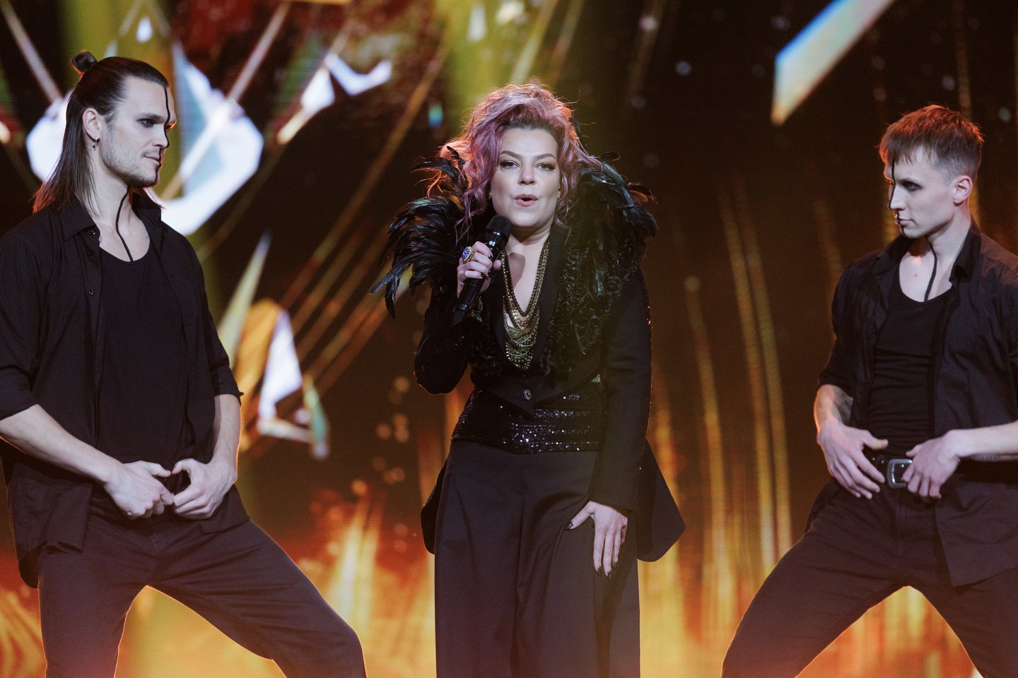 Nacionalinės „Eurovizijos“ atrankos filmavime –  ir garsūs vardai.<br> V. Skaraičio nuotr.