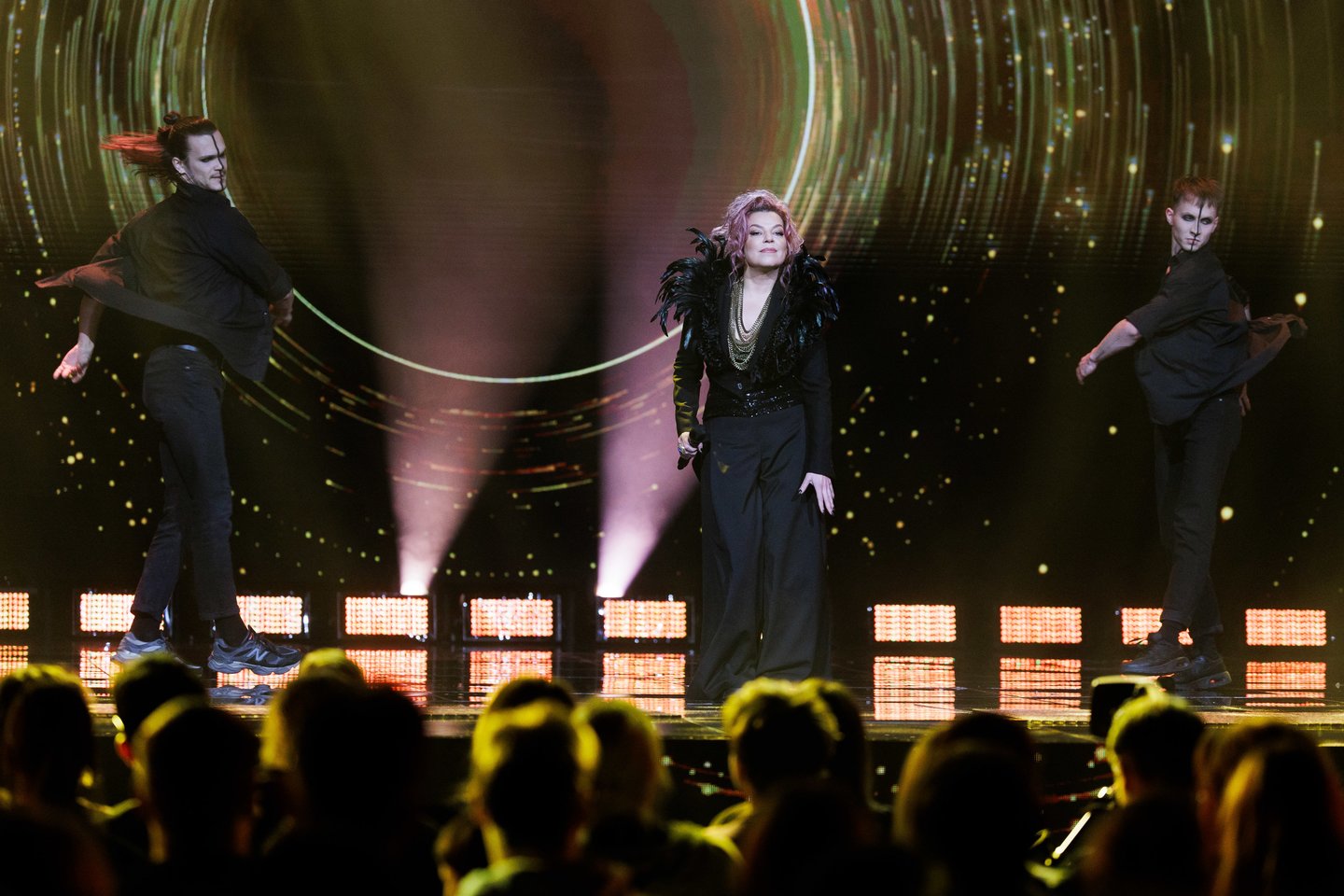 Nacionalinės „Eurovizijos“ atrankos filmavime –  ir garsūs vardai.<br> V. Skaraičio nuotr.