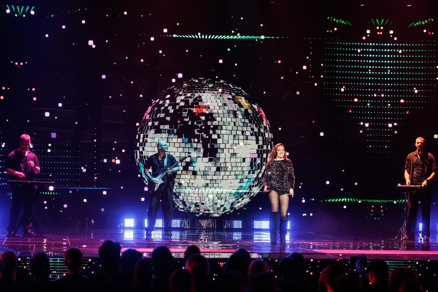 Nacionalinės „Eurovizijos“ atrankos filmavime –  ir garsūs vardai.<br> V. Skaraičio nuotr.