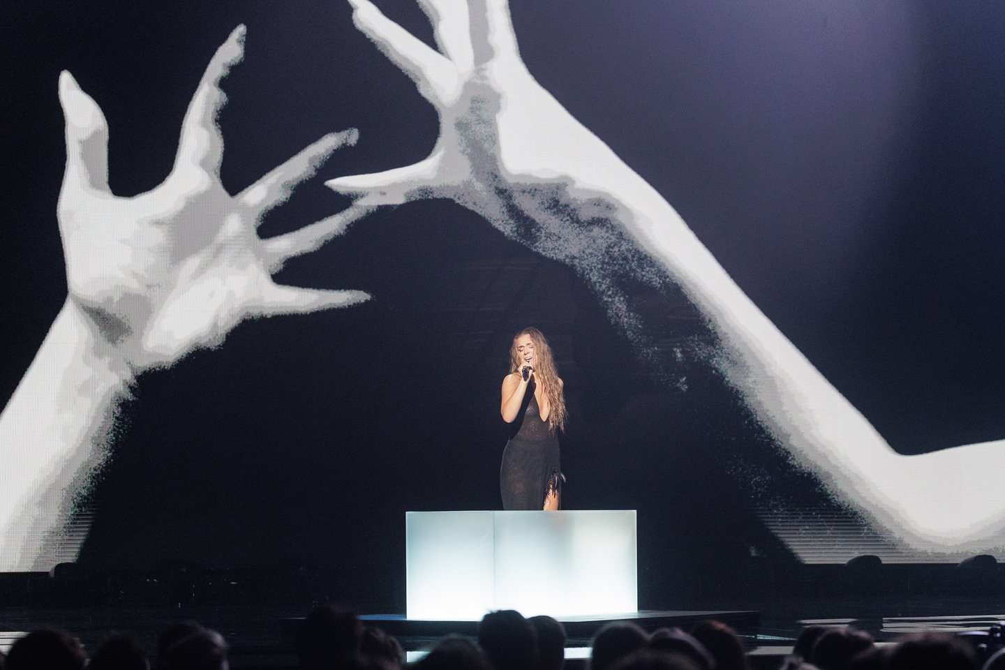 Nacionalinės „Eurovizijos“ atrankos filmavime –  ir garsūs vardai.<br> V. Skaraičio nuotr.