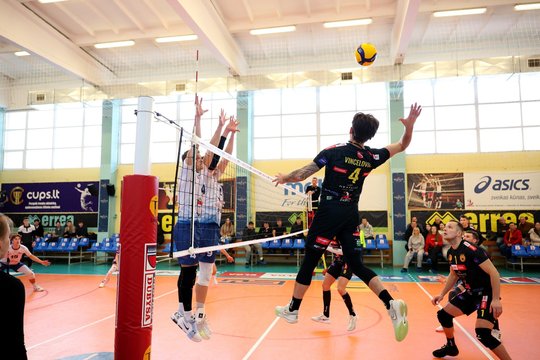 Dramatiškame Baltijos tinklinio lygos mūšyje – svarbi šiauliečių pergalė