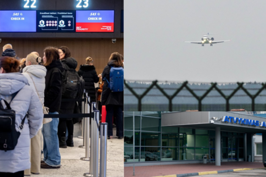 Oro uoste – keistas incidentas: sako, kad į lauką išleido tik parūkyti, dingo internetas