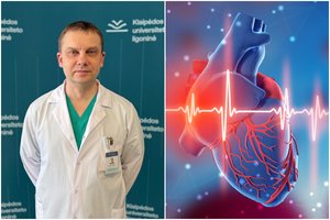 Klastinga širdies liga: gydytojas išvardijo simptomus, kad gresia staigi mirtis