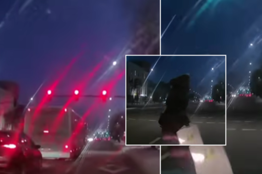 Įamžino vos nelaime nesibaigusį incidentą Kaune: kur taip skubėti?