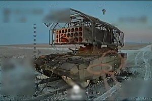 Ukrainiečiai pirmąkart smogė į tokią sunkiąją karinę techniką pačios Rusijos teritorijoje