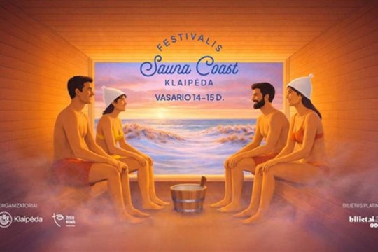 Klaipėdoje – pirmasis tarptautinis pirčių festivalis „Sauna Coast Klaipėda 2026“