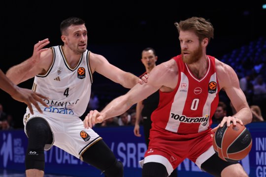 Tik 3 taškus per pratęsimą „Olympiakos“ ekipai leidęs įmesti „Dubai“ smogė