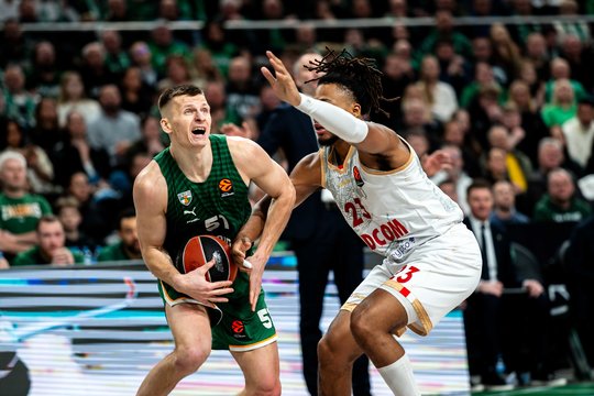 Neįtikėtinai galinga „Žalgirio“ pamoka Eurolygos vicečempionui – tokio pralaimėjimo „Monaco“ dar nepatyrė