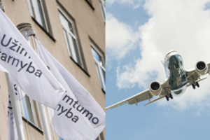 Į dugną nusitempė motininė įmonė – aviacijos bendrovė atleidžia visus žmones, skelbia bankrotą   