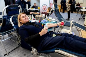 Pristatė inovaciją, kuri palengvins kraujo donorų kasdienybę